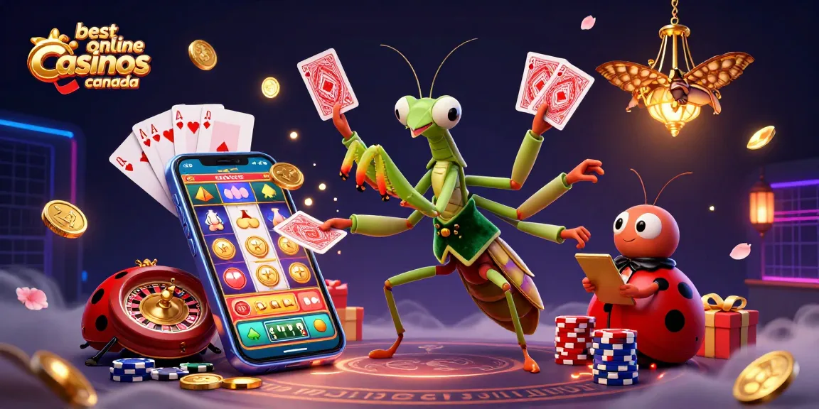 Experience the excitement of the best online casinos Canada with vibrant 3D characters and dynamic casino elements.