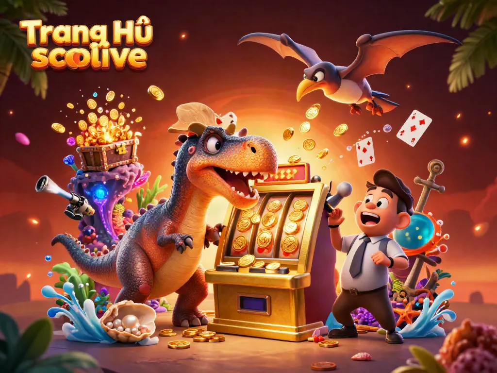 Experience the thrill of winning jackpots with Trang Chủ socolive in a dazzling 3D scene.