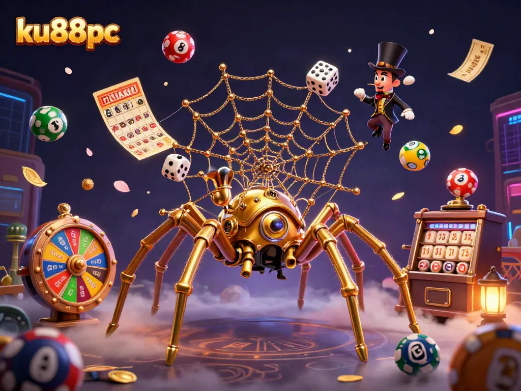 Engage with winning strategies on ku88pc as golden creatures capture luck in a vibrant 3D casino scene.