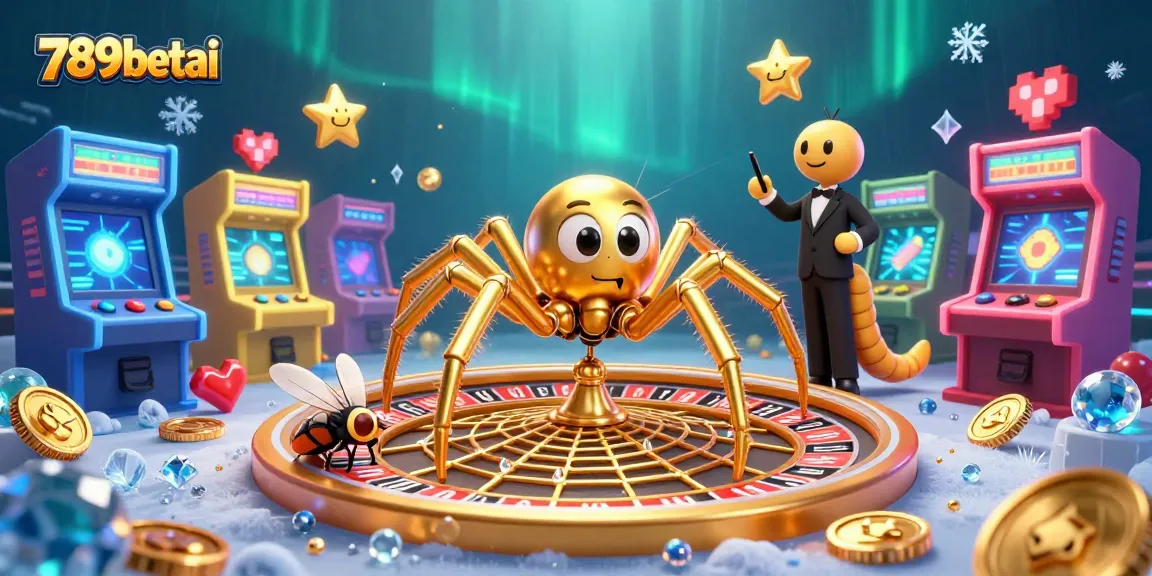 Experience excitement at 789betai as the innovative spider spins the roulette wheel web!