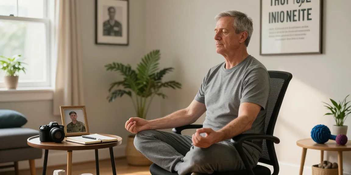 Veterans For Healing therapy room promoting wellness through mindfulness and support.