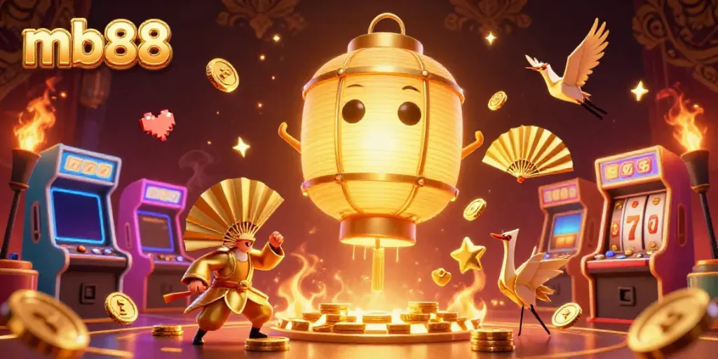 Engage with mb88's animated casino featuring vibrant characters and colorful game elements.