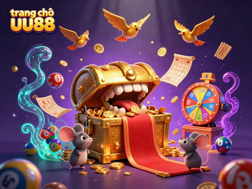 Engage in excitement at trang chủ uu88 with a vibrant, treasure-filled 3D celebration of gaming and winning.